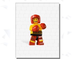 Lego boxing boy